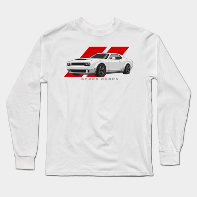 Dodge challenger vol 3 Long Sleeve T-Shirt by nicnco